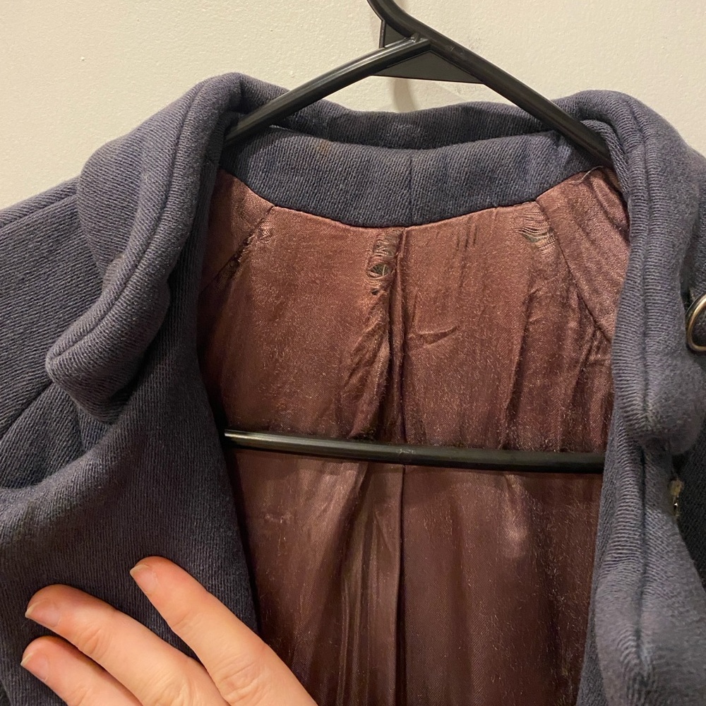 Vintage union made Women's navy Coat - Picture 8 of 16